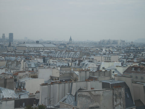 Paris. Romantic Rooftops 002 - Landscape Photography Print